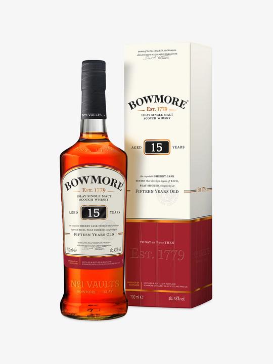 Image du produit Bowmore 15 ans (1 x 70 cl)