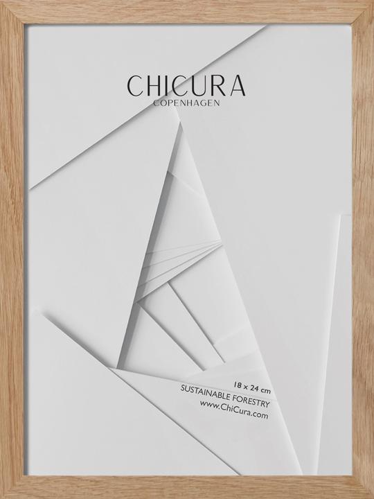 Image du produit ChiCura Cadre en bois - 18x24cm - Chêne - Acrylique (18 x 24 cm)