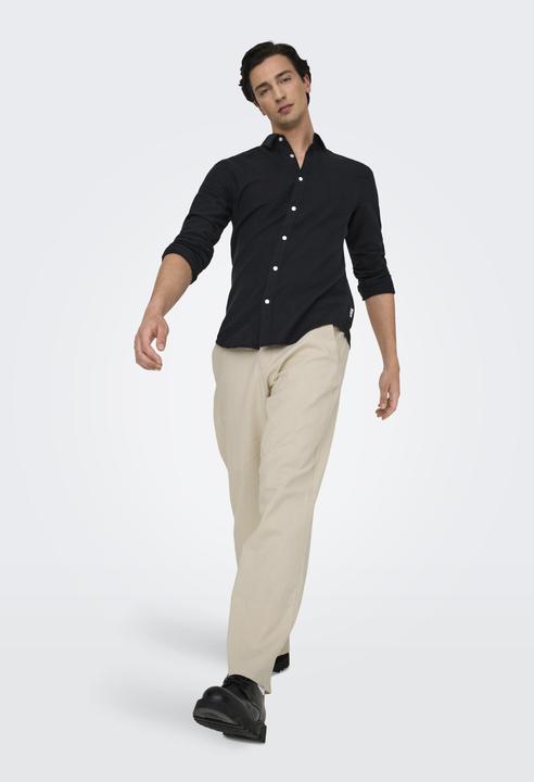Produktbild Only & Sons Onsbob Loose Cot Lin 0007 Pant Noos (W32/L32)