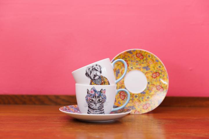 Actual product image Mikasa MK Tea Cup And Saucer (2 pcs.)