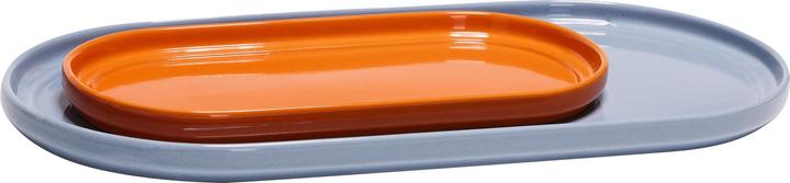 Orange, Hellblau