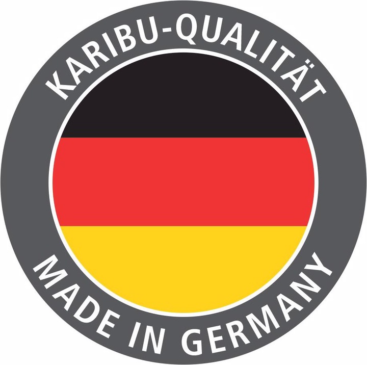 Produktbild Karibu Jarin mit Dachkranz (Ohne Ofen)