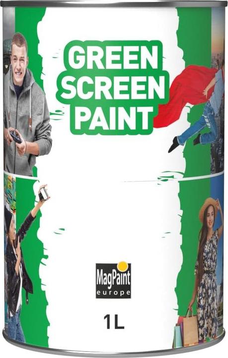 Actual product image Magpaint Green Screen Paint 1 l