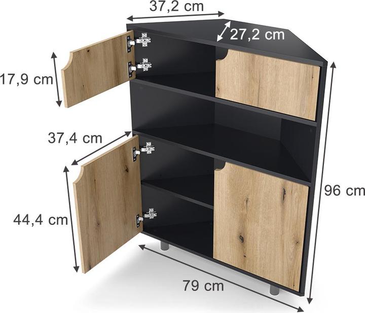 Image du produit Vicco Inaro (79 x 27.20 x 96 cm)