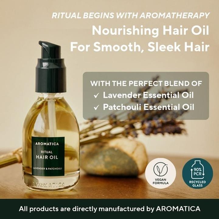 Immagine prodotto Aromatica Olio Per Capelli Rituale Alla Lavanda E Patchouli (50 ml)