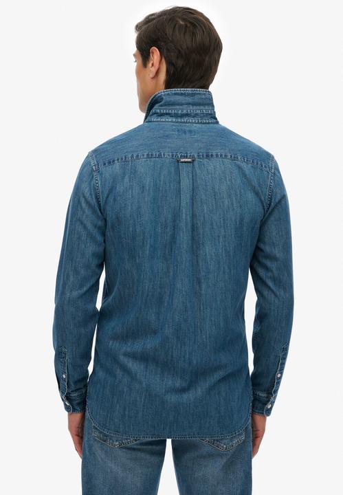 Immagine prodotto Superdry Langärmeliges Essential Jeanshemd (S)