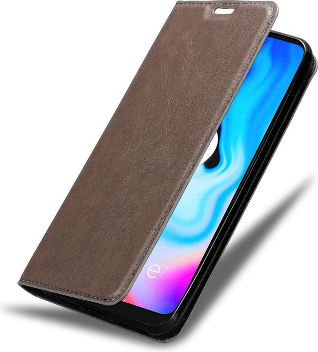 Actual product image Cadorabo Book Invisible Magnet Cover (Motorola Moto E7 Plus)