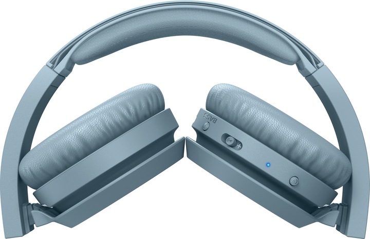Produktbild Philips BASS+ On-Ear-Funkkopfhörer TAH4205BL (keine Geräuschunterdrückung, 29 h, Kabellos)