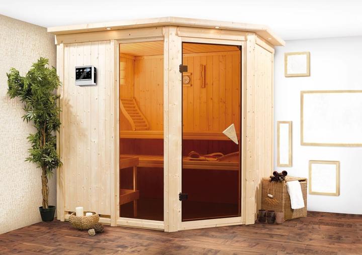 Immagine prodotto Karibu Fiona 2 con cerchio sul tetto (9 KW Bio controllo esterno)