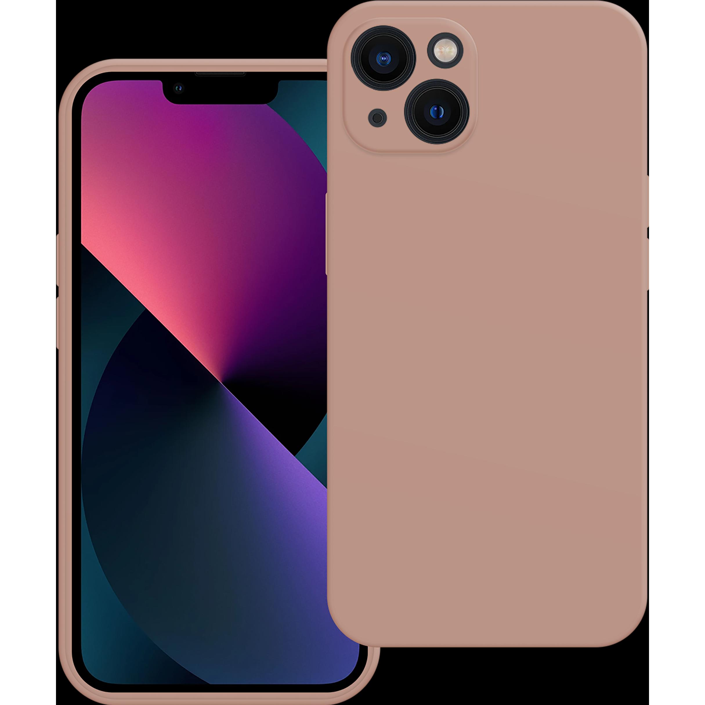 Thumbnail - Cazy Silikon Hülle Kompatibel mit iPhone 13 - Soft TPU Schutz - (Apple iPhone 13), Smartphone Hülle, Rosa