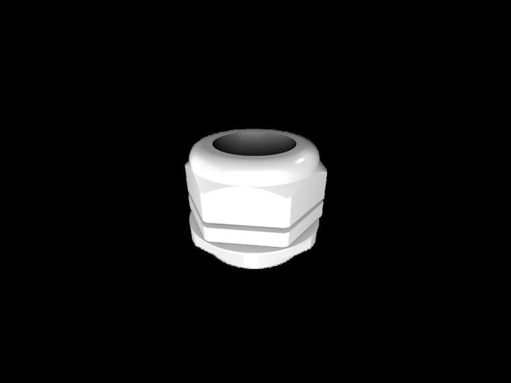 Produktbild Rittal Kabelverschraubung M50 PA gr unbeh 18mm 2411661