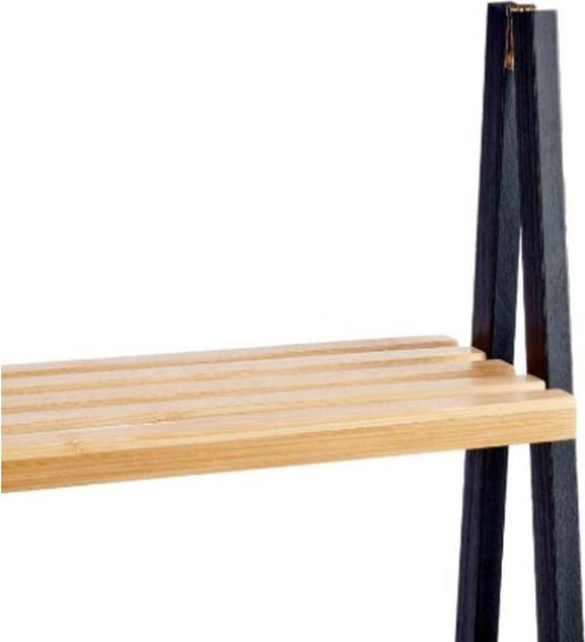 Immagine prodotto Berilo scaffale a 4 ripiani in bambù nero (30 x 40 x 109.30 cm)