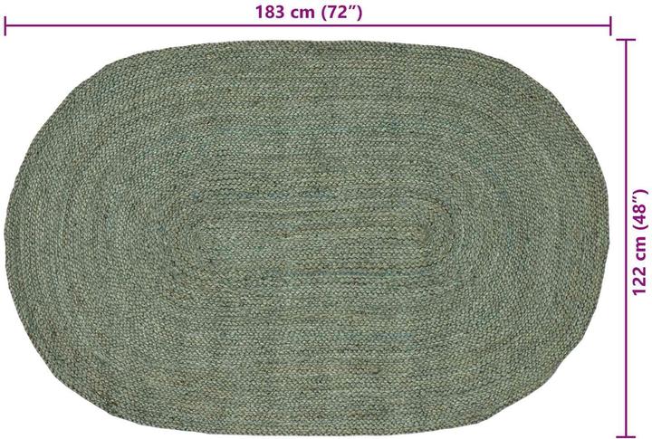 Produktbild vidaXL Bereichsteppich (122 x 183 cm)