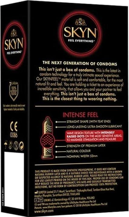 Actual product image Skyn Intense (10 pcs.)
