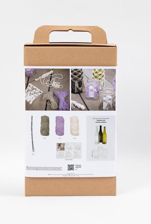 Produktbild Creativ Company Craft Kit Macramé - Glass Decoration (977626)