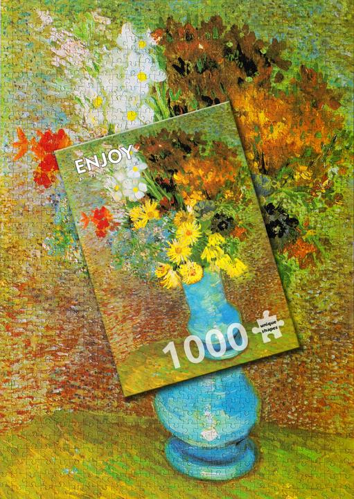 Immagine prodotto Enjoy Puzzle ENJOY-1158 - Vincent Van Gogh: Vaso con margherite e anemoni, puzzle, 1000 pezzi (1000 pezzi)