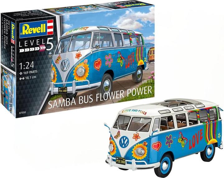 Produktbild Revell VW T1 Samba Flower Power