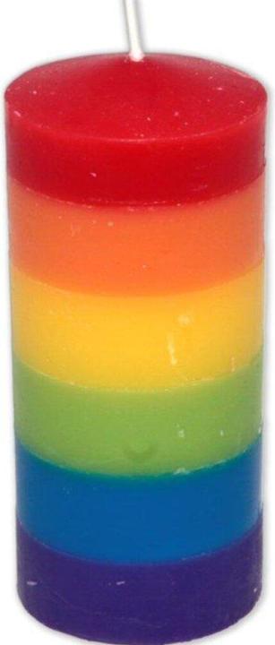 ? Candela Grande Con Bandiera Lgbt