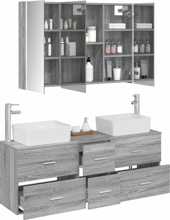 Actual product image vidaXL Badezimmerschrank