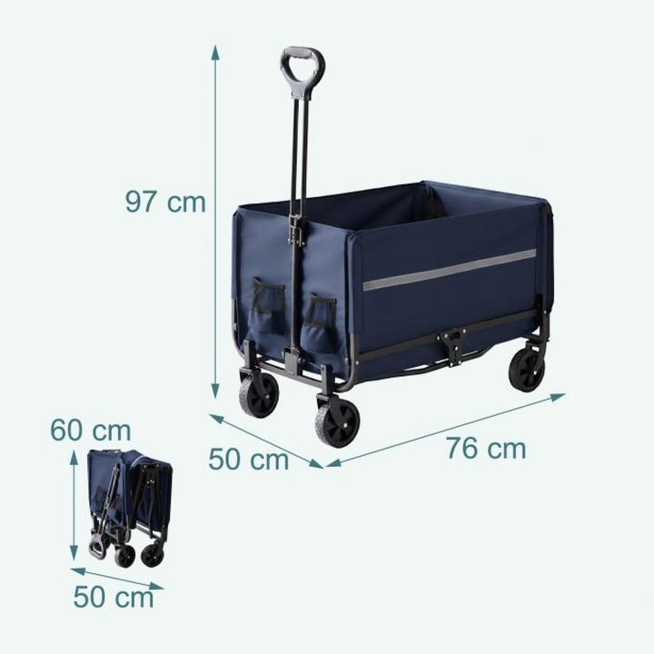 Produktbild Relaxdays Bollerwagen