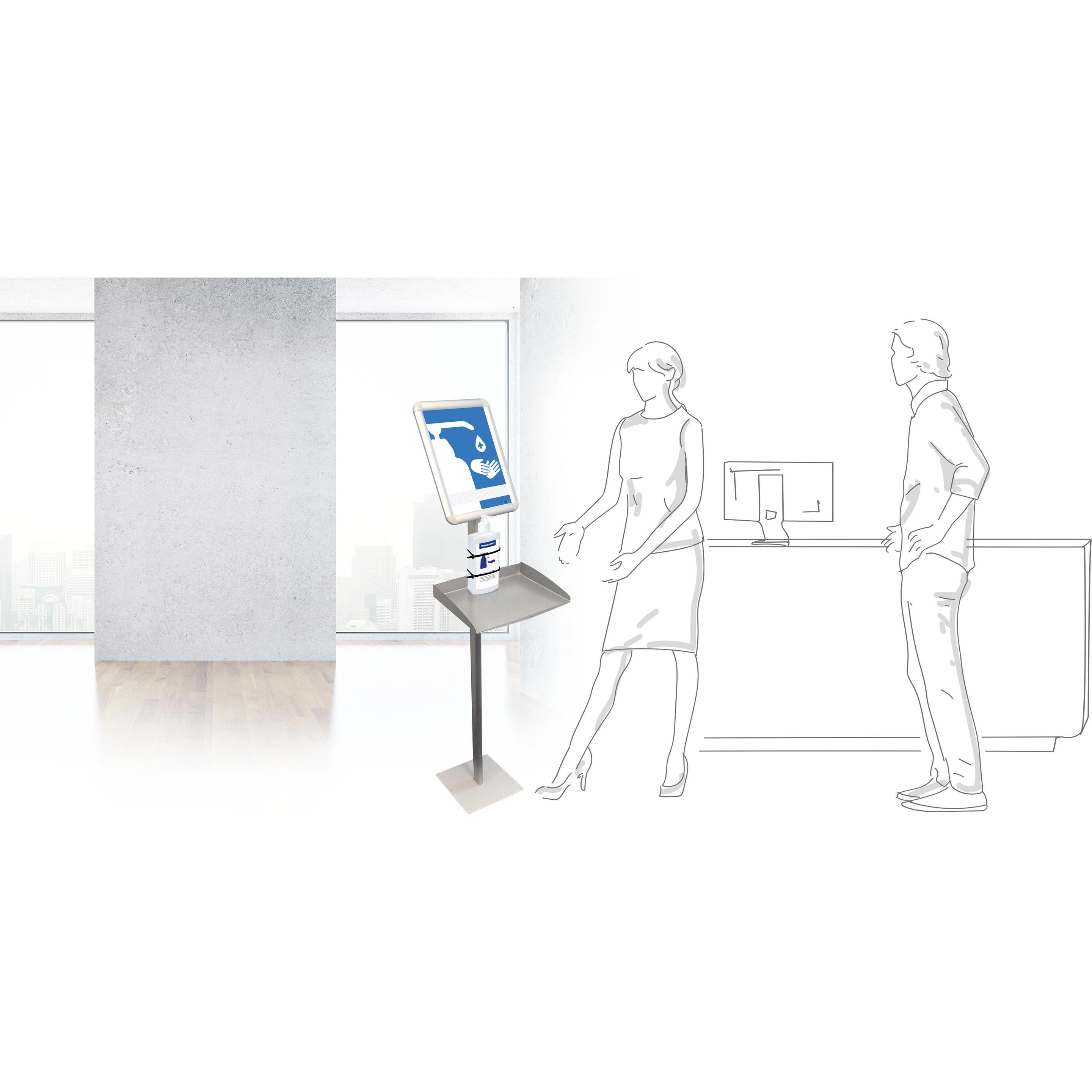 Thumbnail - Magnetoplan, Desinfektionsmittelspender, Hygienestation