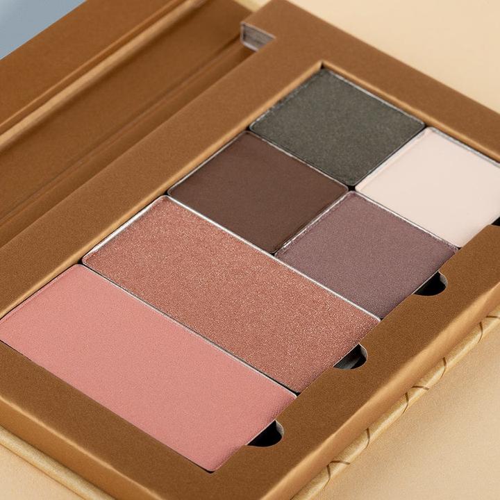 Produktbild Benecos BIO-Palette Small Marrakech - 12g - Beauty ID (Lilac Light, Muddy Olive, Very Woody, Matt Desert)