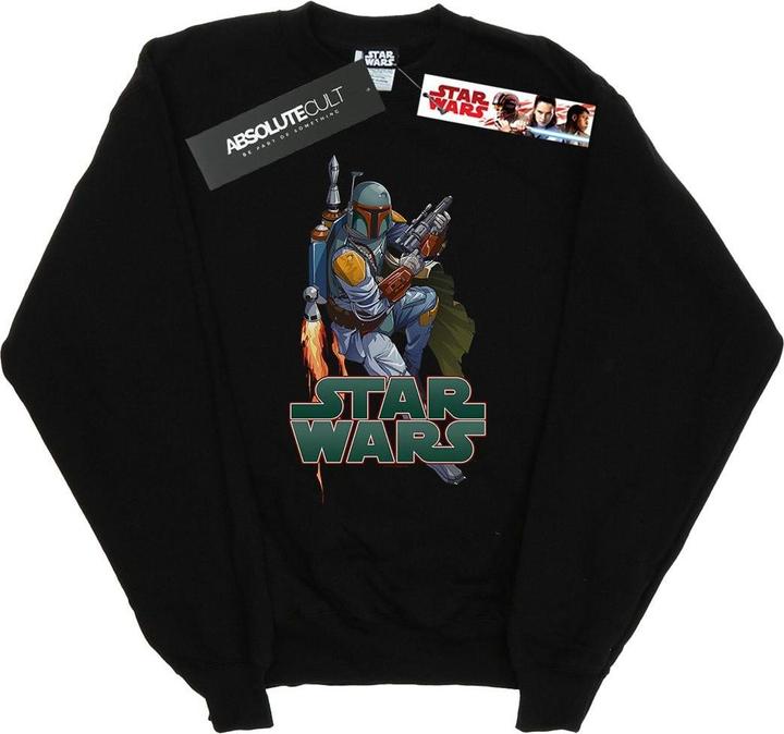 Image du produit Star Wars - Sweat BOBA FETT FIRED UP - Garçon (128)