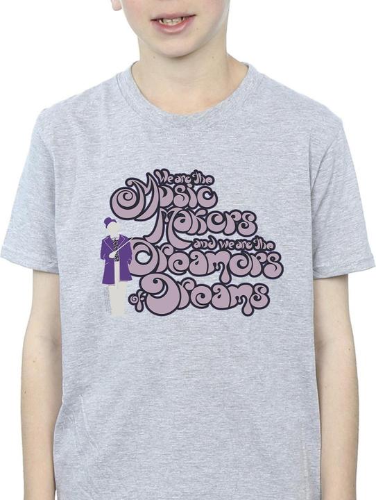 Produktbild Willy Wonka & the Chocolate Factory Dreamers Text TShirt Jungen (140, 146)