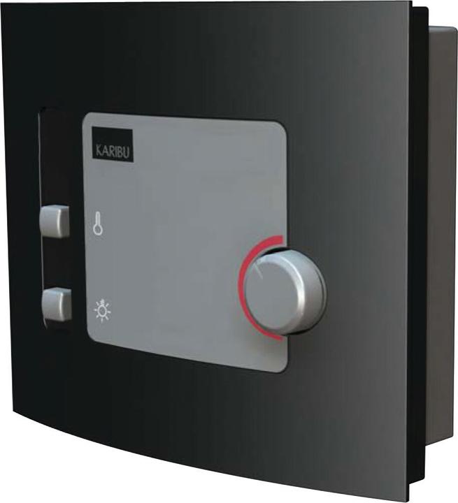 Produktbild Karibu Fanja mit Dachkranz (Plug & Play 3,6 KW externe Steuerung)