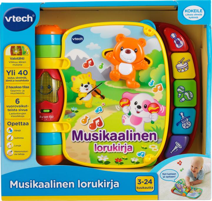 Immagine prodotto VTech Libro di filastrocche Baby Musical, FI (Finlandese)