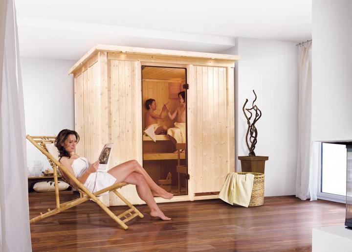 Produktbild Karibu Daria mit Dachkranz (Ohne Ofen)