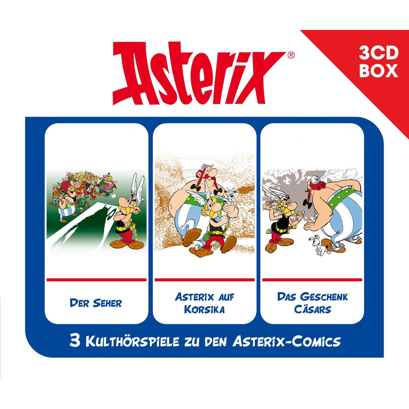 Karussell Asterix - 3-CD Hörspielbox Vol. 7, Optische Medien Zubehör
