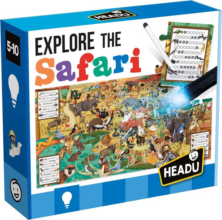 Immagine prodotto Esplora il puzzle di Safari (70 pezzi)
