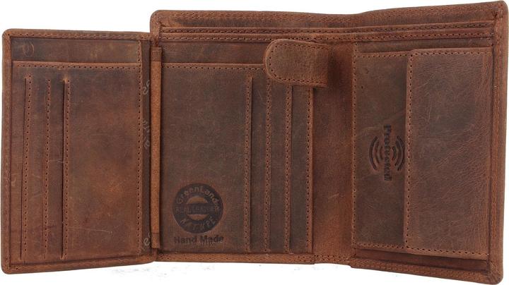 Actual product image Greenland Nature Montenegro wallet RFID leather 9 cm
