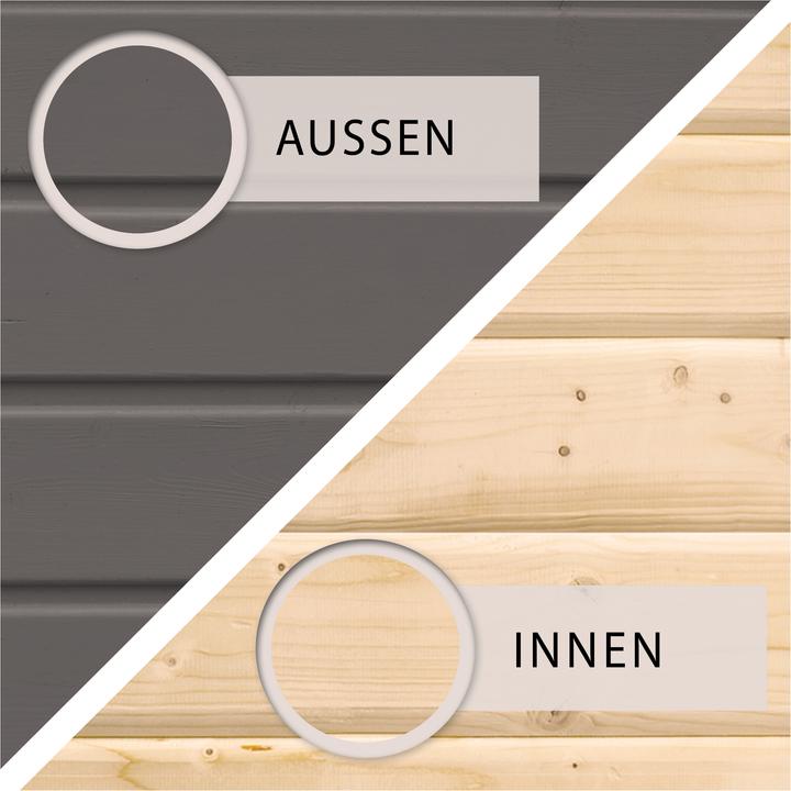 Image du produit Karibu Skrollan 2 avec vestibule (Contrôle externe de 9 KW)