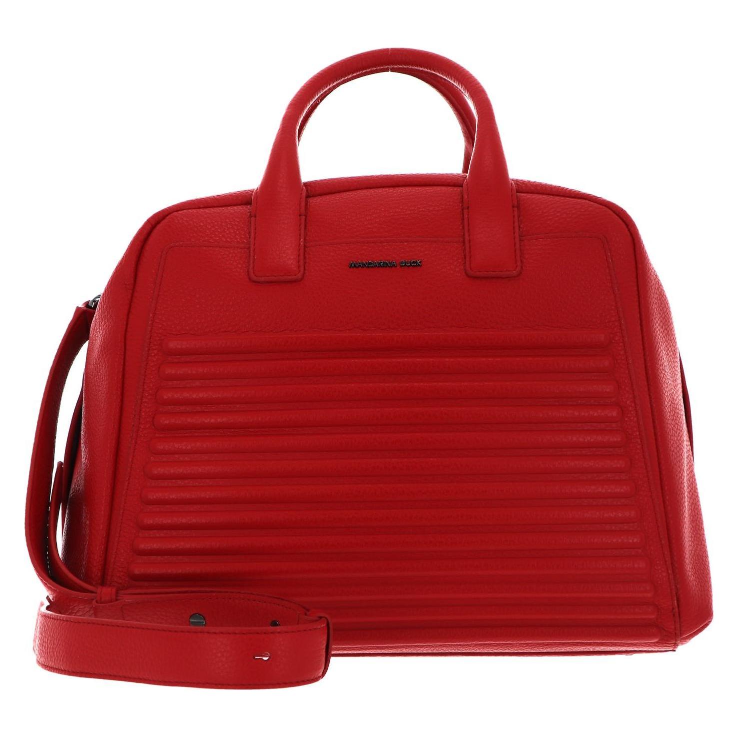 Mandarina Duck, Damen, Handtasche, I-Con Tote, Rot