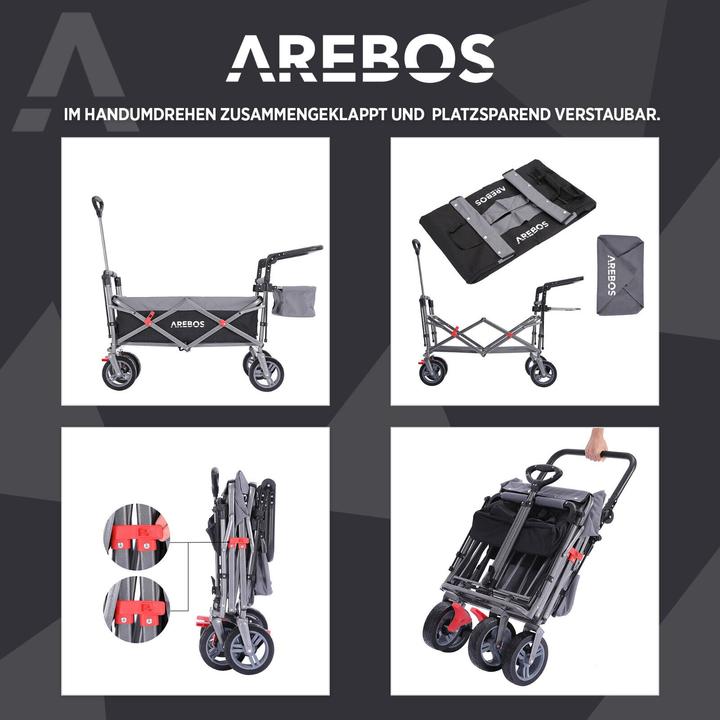 Produktbild Arebos Bollerwagen