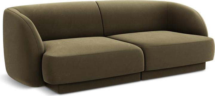 Actual product image Micadoni Velvet Sofa, "Miley", 2 Seats, 180x90x70Made in Europe (2 person sofa)