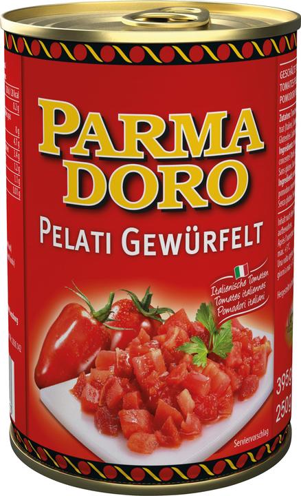 Parmadoro Pelati a cubetti (395 g)