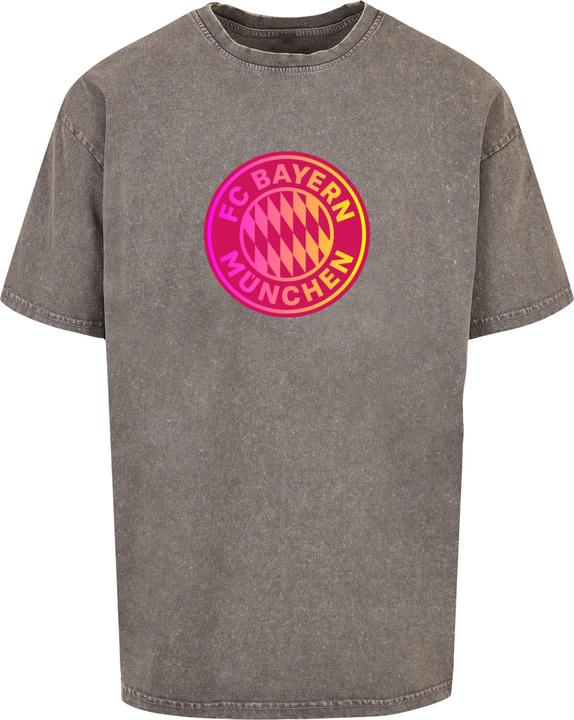 Image du produit FC Bayern München Logo Color Acid Washed Heavy Oversize Tee - 115453 (L)