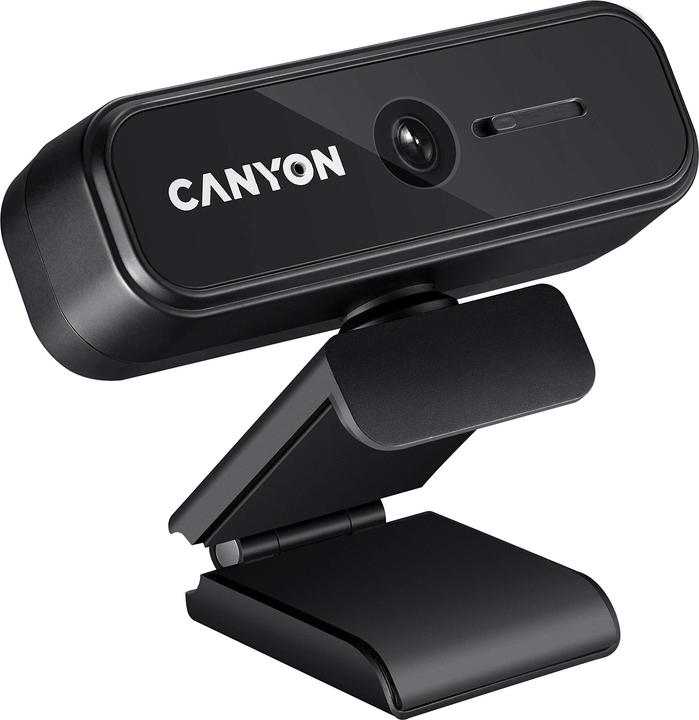 Canyon C2N 1080P full HD 2.0Mega webcam a fuoco fisso con connettore USB2.0, vista rotante a 360 gradi sc (2 Mpx)