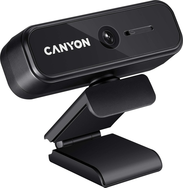 Produktbild Canyon C2N 1080P full HD 2.0Mega fixed focus webcam with USB2.0 connector, 360 degree rotary view sc (2 Mpx)