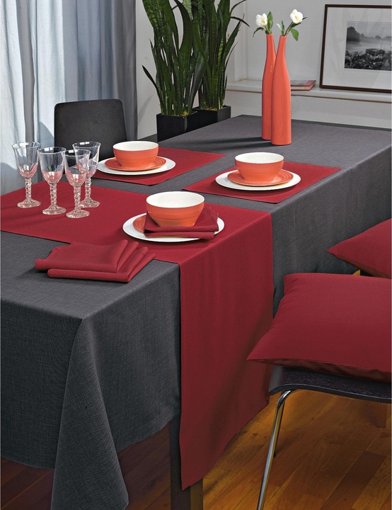 Actual product image Sander Loft red (50 x 140 cm)