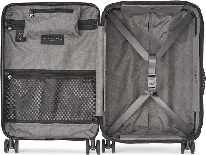 Immagine prodotto Senz Foldable Carry On Trolley, 38L, Passion Red (38 l, Bagaglio a mano (fino a 50 litri))
