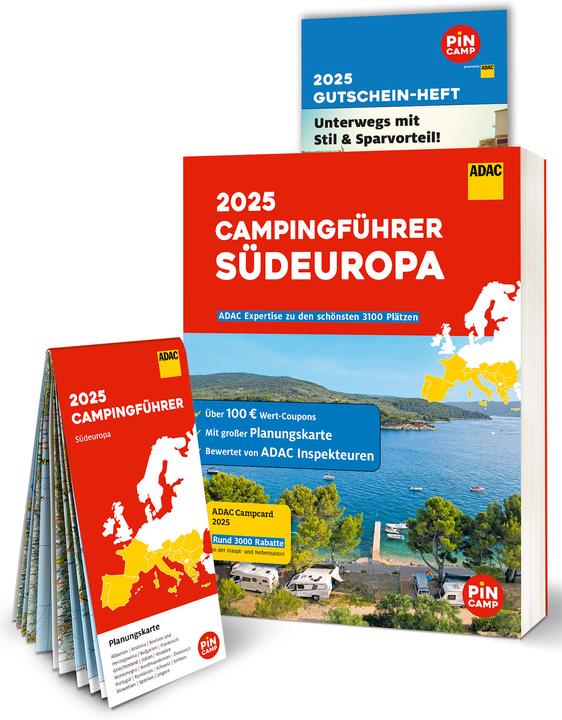 Produktbild Adac Campingführer Südeuropa 2025 (Deutsch, 2024)