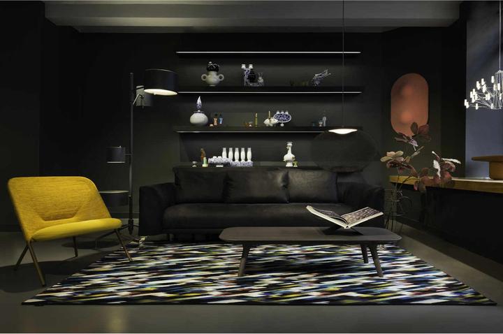 Actual product image Moooi Diagonal Gradient Carpet (300 x 400 cm)