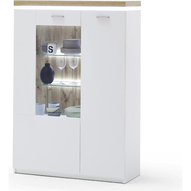 Thumbnail - Robas Lund, Vitrine + Buffetschrank, Cali (98 x 143 x 38 cm)