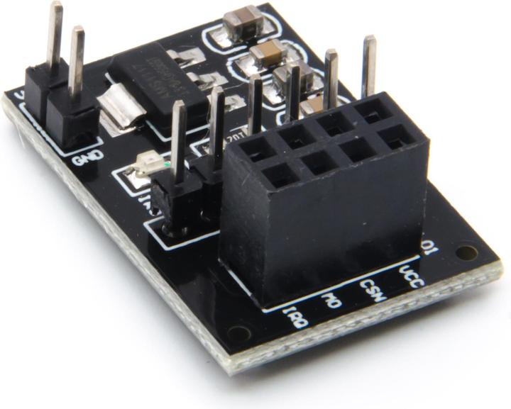Actual product image Purecrea NRF24L01+ PCB adapter