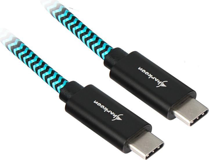 Produktbild Sharkoon USB-C—USB-C (1 m, USB 3.1)