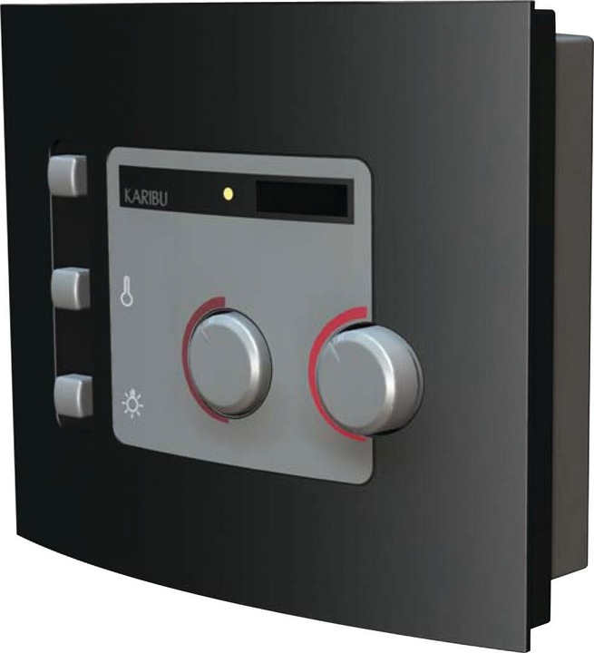 Actual product image Karibu Tonja without roof rim (Plug & Play 3,6 KW - Bio external control)